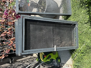 Stahlgitter mit Alurahmen Bild 3