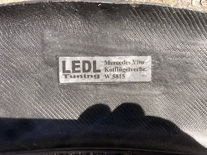 Kotflügelverbreiterung Mercedes VitoW 5815 neu Bild 2