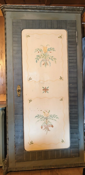 Antike handbemalte Bauernmöbel Möbel Bild 3