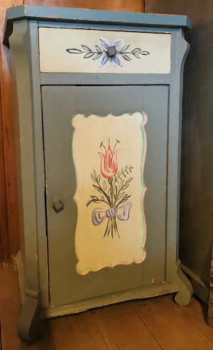 Antike handbemalte Bauernmöbel Möbel Bild 2