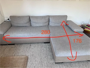 Ecksofa   Couch ausziehbar Bild 3