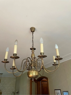 Original flämischer Kronleuchter 