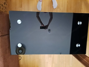 Salon Glas Tisch für Wohnzimmer 