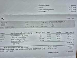 Peugeot 5008, Erstzulassung 2015, 7 Sitzplätze - DEFEKT! Bild 8