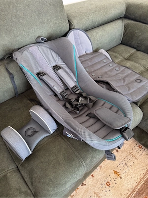 Qeridoo Babyschale Fahrradanhänger Bild 2