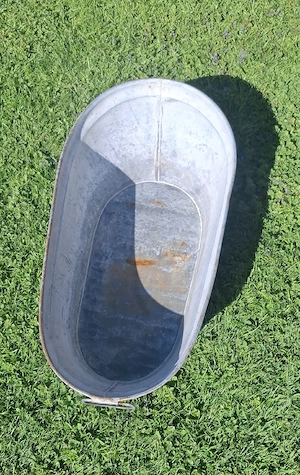 ALTE Kinderwanne ZINK Bild 5