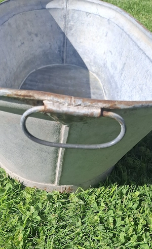 ALTE Kinderwanne ZINK Bild 4