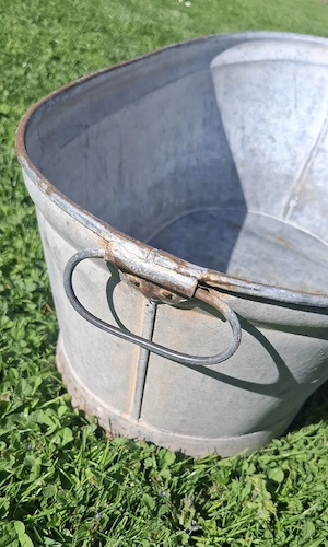 ALTE Kinderwanne ZINK Bild 3