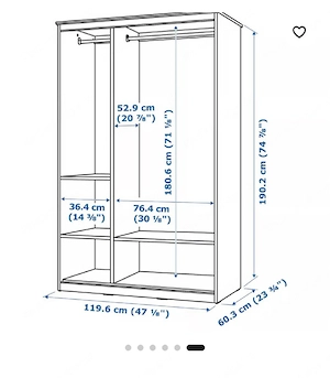 Kleiderschrank (Ikea) Bild 2