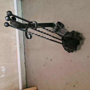 Kaminbesteck ca. 60 cm groß