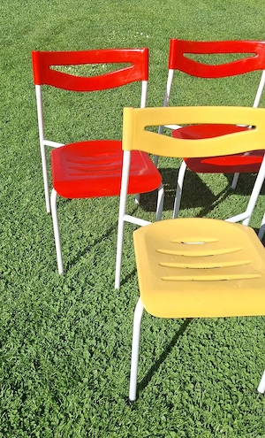 Vintage Gartenstühle Bild 4