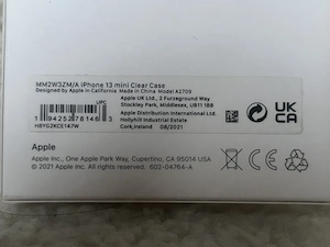 Original Apple iPhone 13 mini Clear Case mit MagSafe   Neu Bild 4