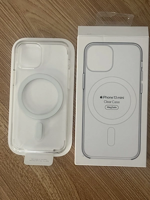 Original Apple iPhone 13 mini Clear Case mit MagSafe   Neu Bild 2