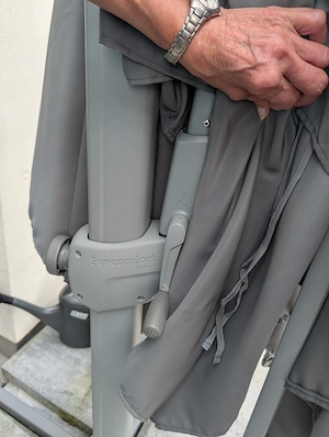 Verkaufe Suncomfort Sonnenschirm 3 x 3 m Bild 3