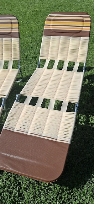 Vintage Sonnenliege 70er Bild 2