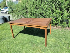 Empire Gartentisch aus Holz Bild 2