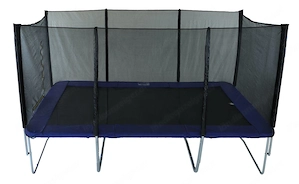 Trampolin 457x305 mit vielen Neuteilen Bild 3