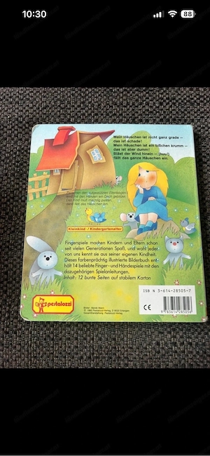 Pappbuch Pitsche, patsche, Peter