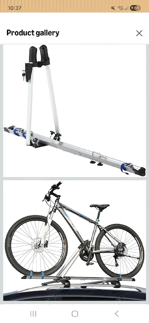 Fahrrad Träger und Relingträger Bild 2