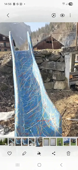 Kinder Rutsche neuwertig