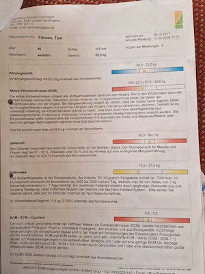 Biacorpus RX 4004M Messgerät Körperanalyse Bild 5