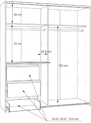 kleiderkasten  Bild 2