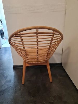 IKEA AGEN Sessel - Rattan   Bambus Bild 2