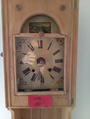 antike Wanduhr Rarität 