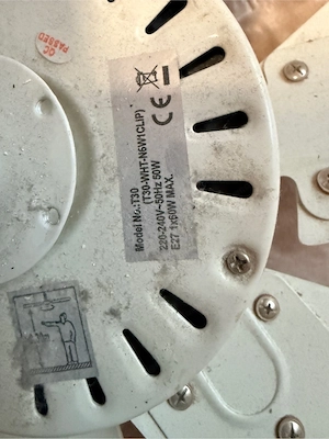 deckenventilator mit beleuchtung  Bild 3