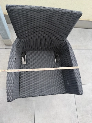 Gartentisch mit 6 Stühlen ink. Kissen Bild 9