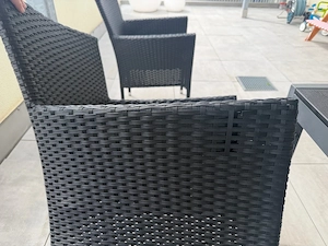 Gartentisch mit 6 Stühlen ink. Kissen Bild 2