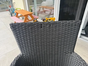 Gartentisch mit 6 Stühlen ink. Kissen Bild 3