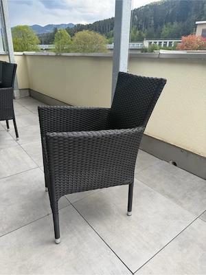 Gartentisch mit 6 Stühlen ink. Kissen Bild 6