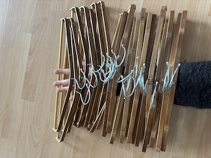 Kleiderbügel Ikea Hösvans Bambus Bild 3