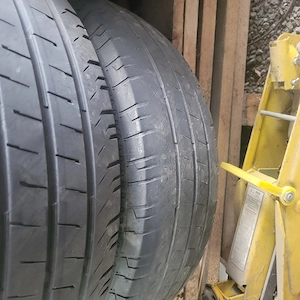 VW T5 Sommerreifen auf Stahlfelgen zu verkaufen Bild 3