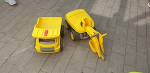 Bagger & LKW Kinder