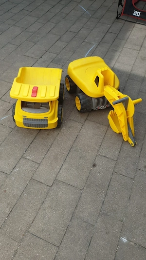 Bagger & LKW Kinder Bild 2