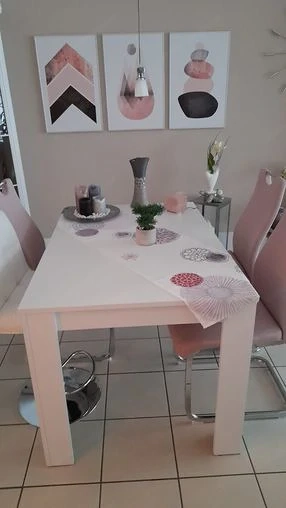  Esstisch + 6 Stühle