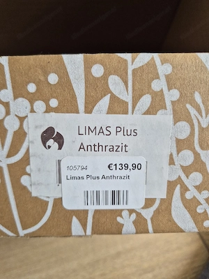 LIMAS Plus Babytrage Anthrazit   inkl. 3 Wechsel-Cover & OVP Bild 2