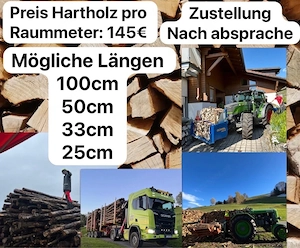 Brenholz Hartholz Bild 2