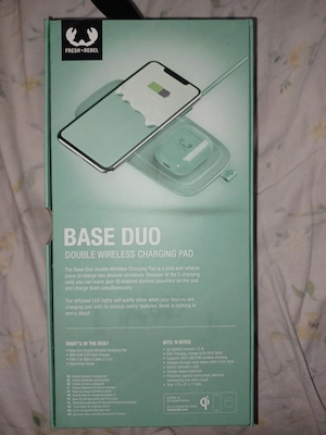 Base Duo Double Wireless Charging Pad Bild 2