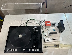 Thorens TD 126 MK III Plattenspieler mit viel Zubehör Bild 7