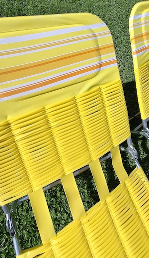 70er Jahre Liegestuhl Bild 3