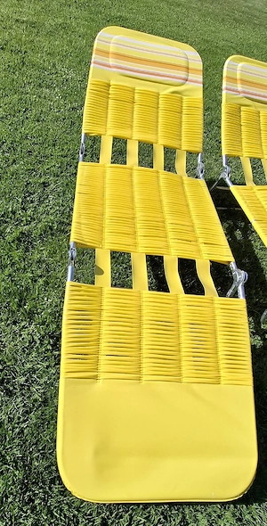 70er Jahre Liegestuhl Bild 4