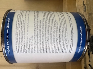 Farbe, Holzlasur dunkelgrau Bild 2