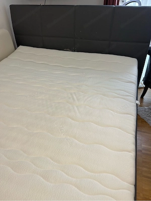 Bett 140x200 cm mit Stauraum & hochwertiger Matratze Bild 2