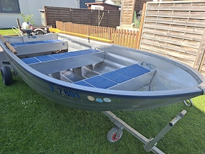 Aluboot mit 2,3PS Motor Bild 2