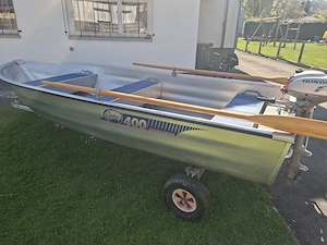 Aluboot mit 2,3PS Motor Bild 4