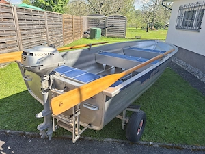 Aluboot mit 2,3PS Motor