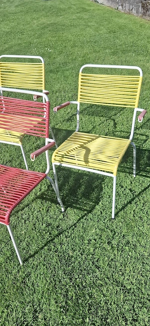 VINTAGE Spaghetti Stühle Bild 5